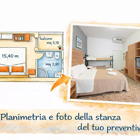 Hotell Admiral Cesenatico