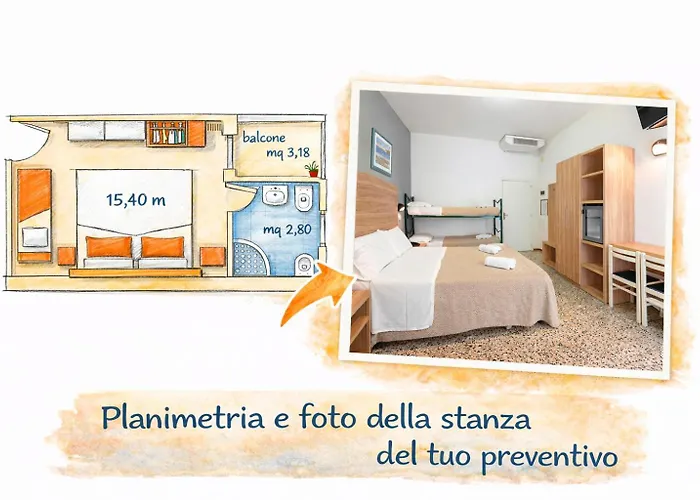 Hotell Admiral Cesenatico